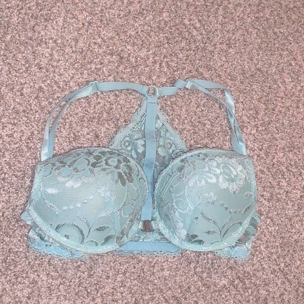 Tarea Light Blue Lacy Bralette, 32A